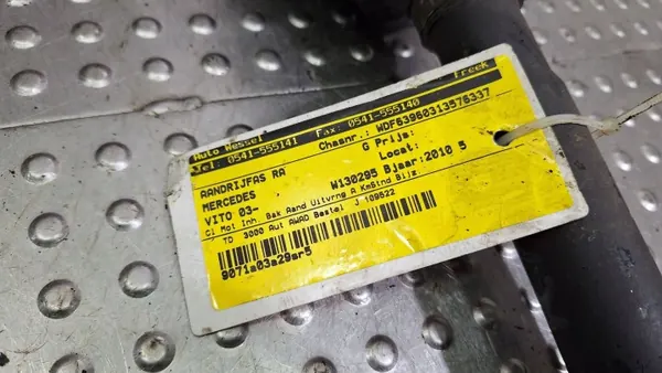 Rechter achteras half OEM S26372589 Mercedes Vito image 5