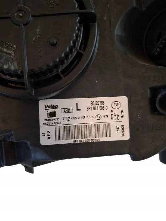 Farol esquerdo SEAT IBIZA V 5 6F1 ARONA 17 image 2