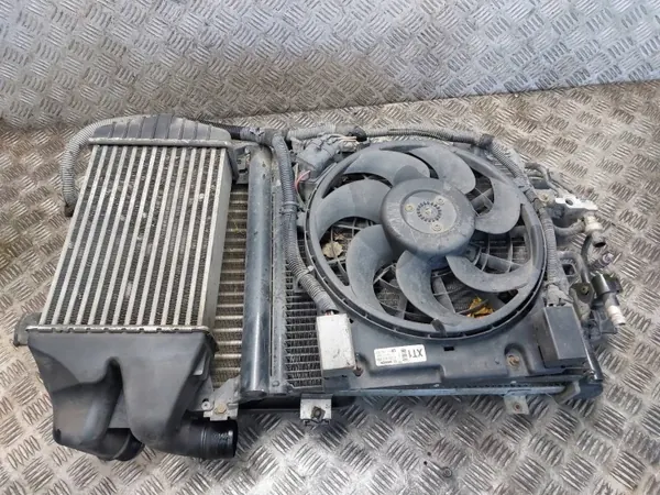 OEM CHŁODNICE KOMPLET + WENTYLATORY OPEL ZAFIRA B 1.7 CDTI image 3