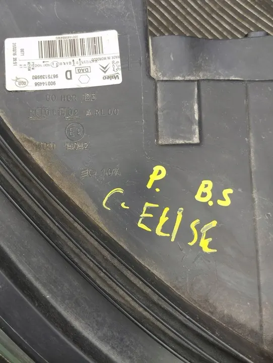 Faros Delantero Derecho Citroen C-Elysée II image 3