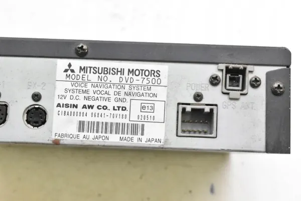 Changer DVD OEM 86841-70V180 Mitsubishi Pajero 3 image 7