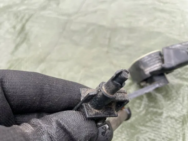 Xenon-strålkastarnivåsensor höger fram Porsche Panamera image 3