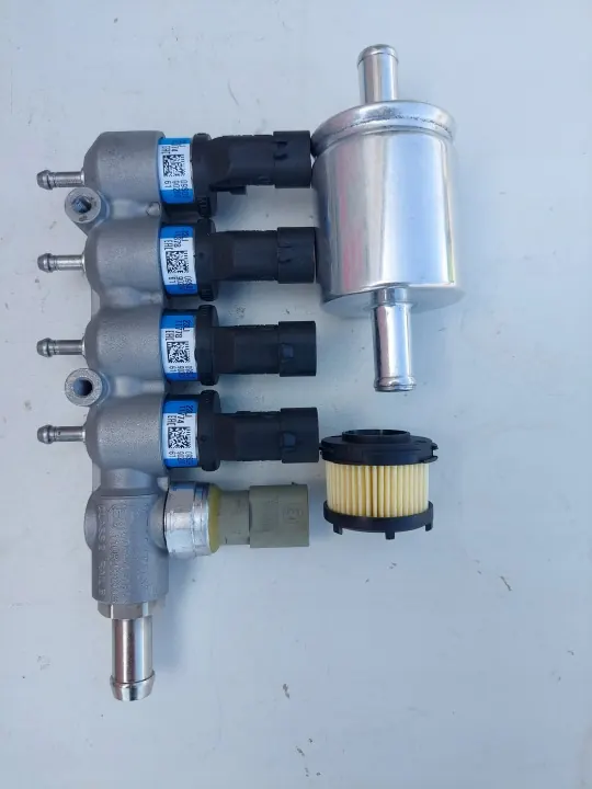 BRC LPG Injectorrail OEM 09SQ99020061 Gebruikt image 3