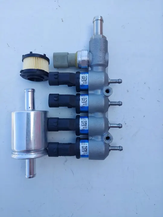 BRC LPG Injectorrail OEM 09SQ99020061 Gebruikt image 4