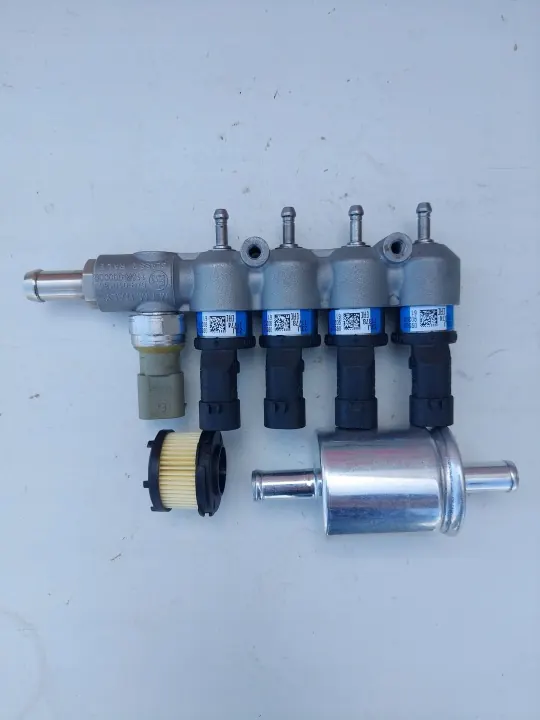 BRC LPG Injectorrail OEM 09SQ99020061 Gebruikt image 5