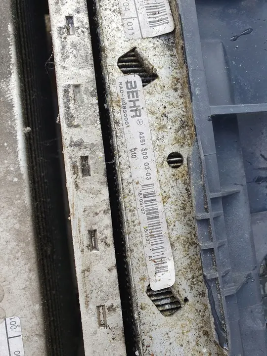 Complete radiator Mercedes ML280 W164 3.0 CDI image 2