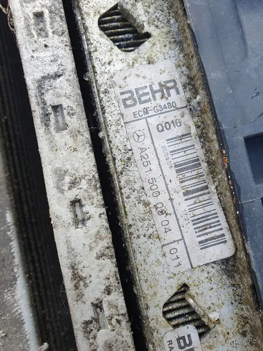 Complete radiator Mercedes ML280 W164 3.0 CDI image 3