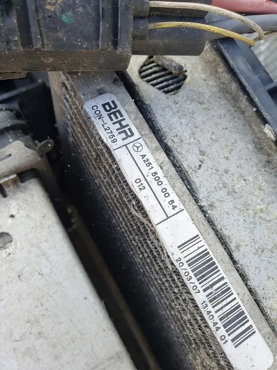 Complete radiator Mercedes ML280 W164 3.0 CDI image 4