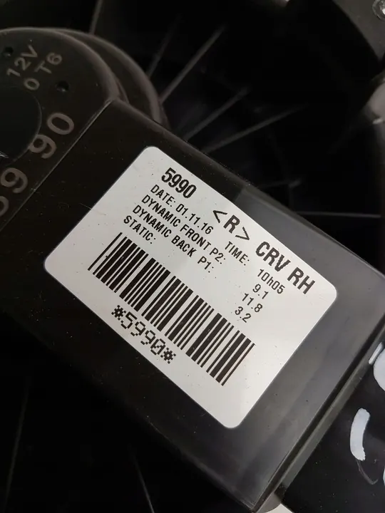 Motor do ventilador Honda CR-V 2016 79310T1CE01 image 7