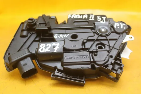 Bakre Höger Dörrlås 6 Pin Skoda Fabia II image 4