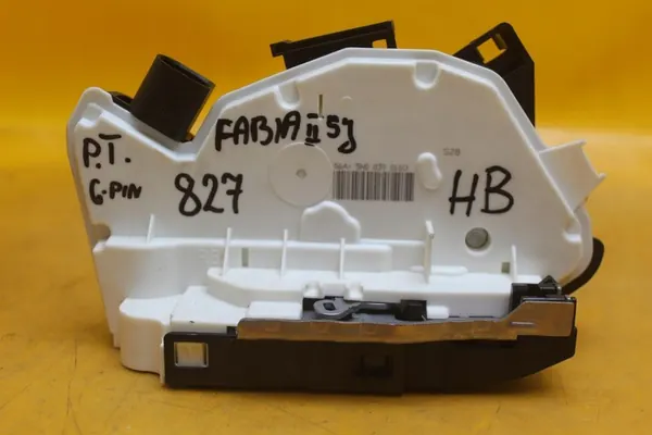 Bakre Höger Dörrlås 6 Pin Skoda Fabia II image 8