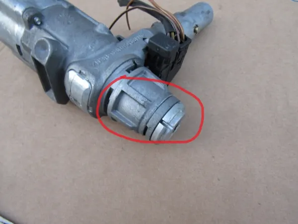 Llave de contacto Mercedes W124 W201 190 OEM 8 pines manual image 5