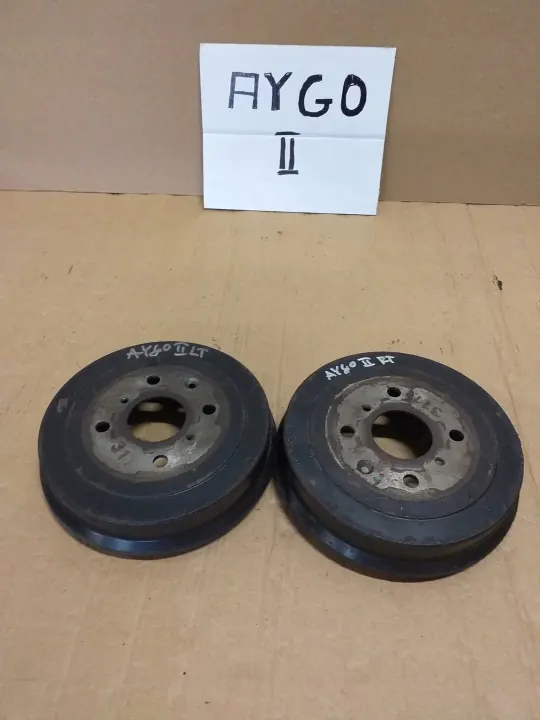 Toyota Aygo II bakaxel bromstrummor OEM Aygo II bebny image 2