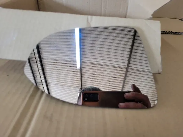 OEM 5H0857522D Konvexer Spiegelglas mit Halteplatte image 2