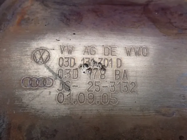 VW Fox 1.2 BMD 55hk Katalysator OEM 03D131701D image 6