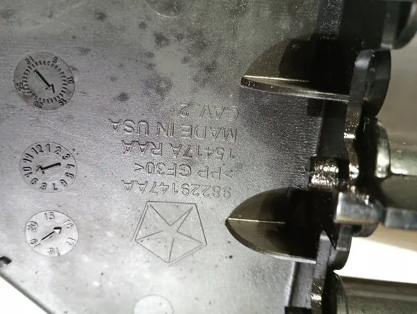 Motor de direção de duto de ar dianteiro OEM 98229147AA image 9
