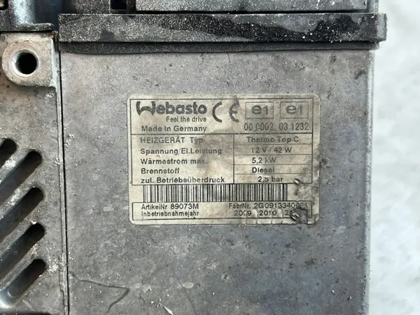 Aquecedor Webasto OEM 1300735B para Subaru Impreza image 10
