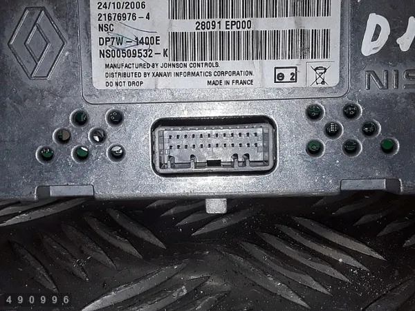Écran d'affichage Nissan Qashqai OEM 216769764 image 7