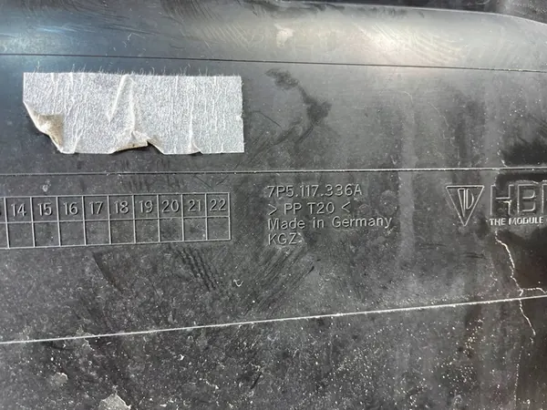 Intercooler Derecho Porsche Cayenne II 7P 7P0145804A image 10