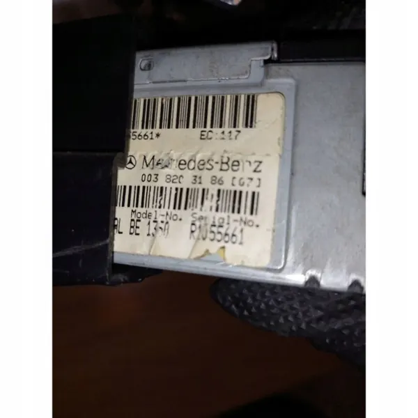Radio con panel AC OEM 0038203186 para Mercedes W124/W140 image 5