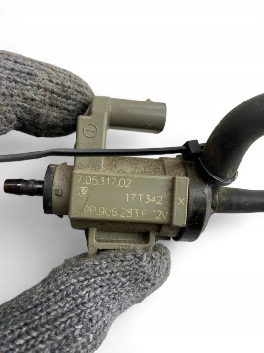 Válvula de vacío turbo Porsche 911 991 OEM 7PP906283F image 7