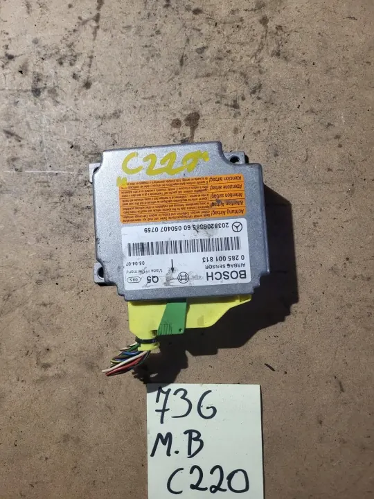 Unidad de control airbag Mercedes-Benz OEM 2038206385 image 2