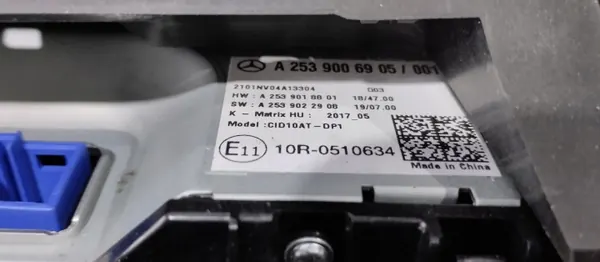 Pantalla de visualización OEM A4479006816 para Mercedes V-Class image 8