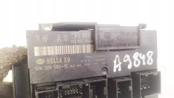 Volkswagen Touran Komfortmodul 2003 2.0L 5DK00858315 image 2