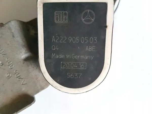 Sensor de suspensão dianteira direita Mercedes-Benz C AMG W205 2015 A2059057001 image 4