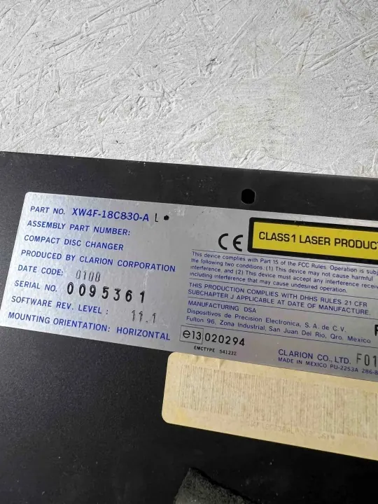 Jaguar S-Type CD-Wechsler OEM XW4F18C830 - Gebraucht image 6