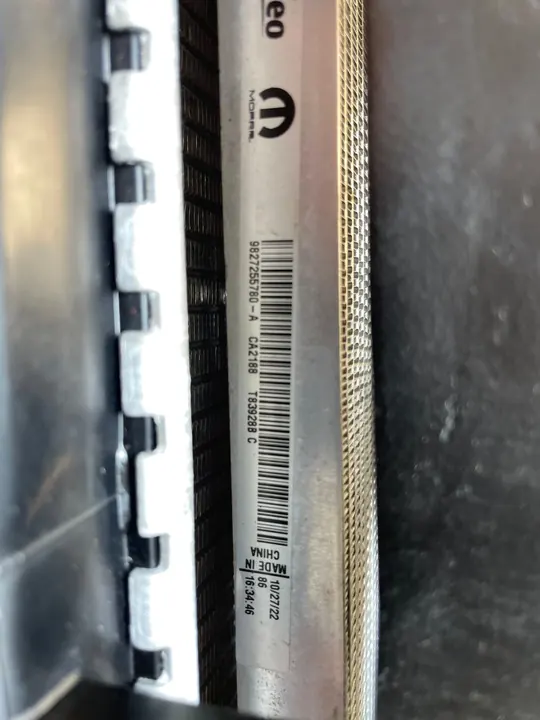 RADIATOR OPEL CORSA F PEUGEOT 208 2008 EV CITROEN C4 MOKKA E 9841876280 image 3