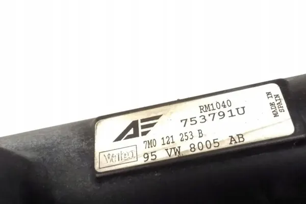 Radiador de agua VW SHARAN 1.9L diésel 1997 image 5