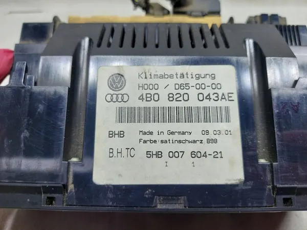 Panneau de Ventilation Climatisation Audi A6 C5 image 5