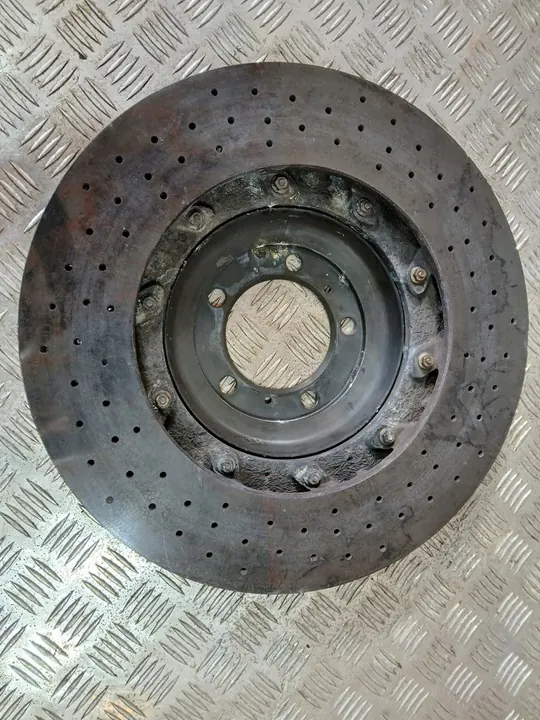 Disque de frein céramique Porsche 991 avant gauche Turbo S image 8