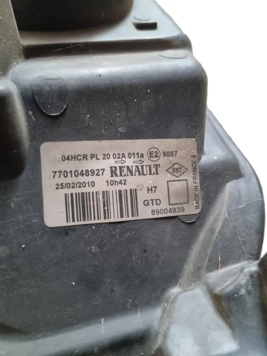 Renault OE 7701048927 Farol Esquerdo image 4