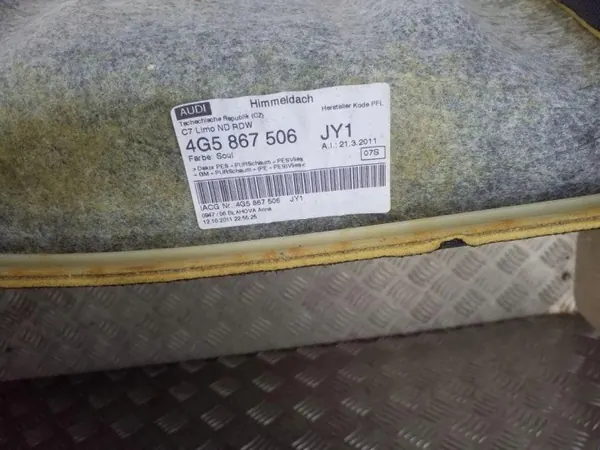 Binnenbekleding Audi A6 C7 Avant OEM 4G0867506 - Licht image 6