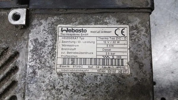 WEBASTO MERCEDES BENZ W168 1.7CDI 97-01R 1685000698 image 6