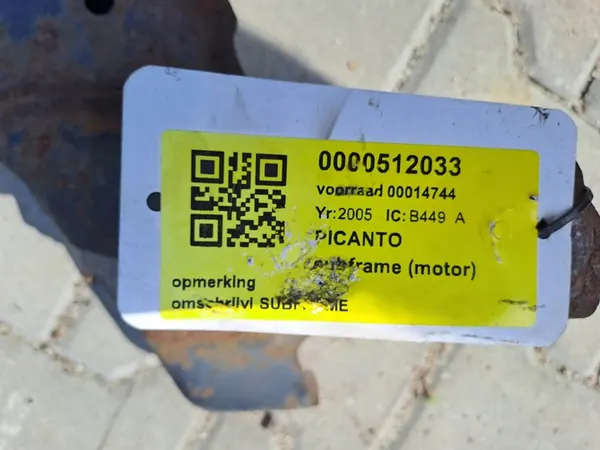 KIA PICANTO I 1 LIFT 06-10 KOŁYSKA SANKI 6240007002 image 2