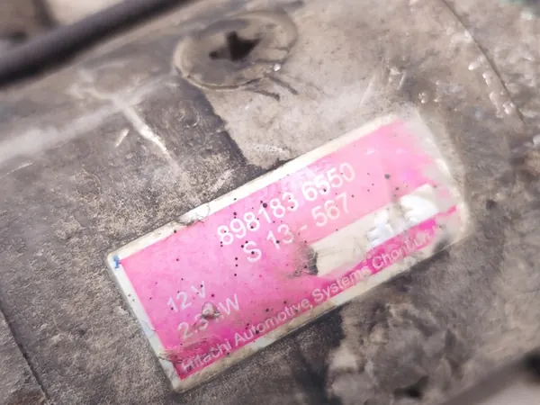 Arrancador Isuzu D-Max 2.5 CRDi Diesel 2014 OEM 8981836550 image 7