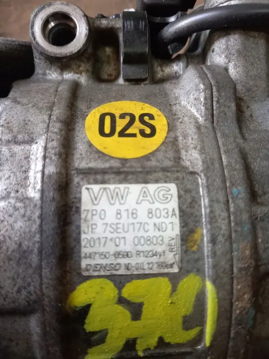 Compressore A/C VW Touareg 7P0816803A image 3
