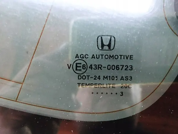 Rechter achter zijruit OEM Honda CR-V IV 2012-15R image 3