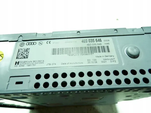 Gebrauchter CD-Wechsler OEM 4E0035646 für Audi A6 Avant image 3
