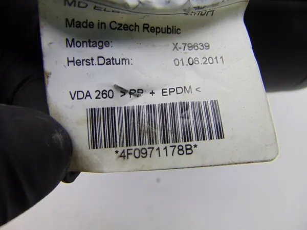 Accoudoir console centrale Audi A6 C6 OEM 4F0971178B image 3