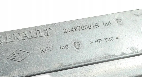 Renault Laguna III Batterieabdeckung OEM 244460001R image 3