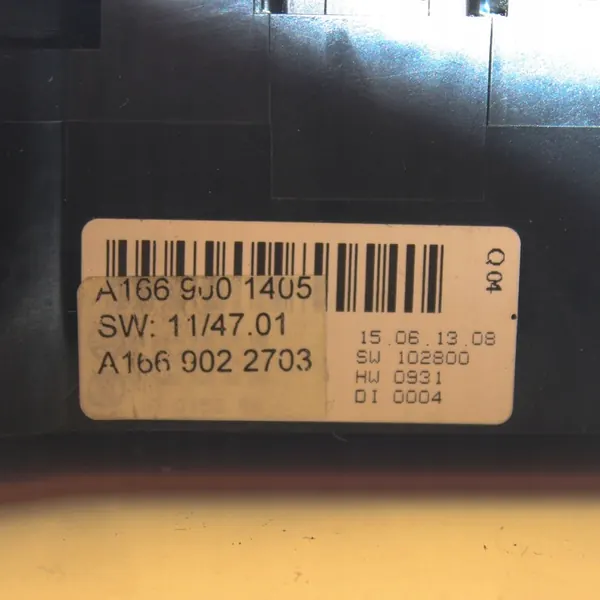 Blazer Schakelaar Mercedes-Benz GL X166 2015 image 5