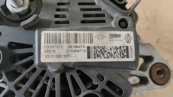 Vaihtovirtageneraattori Renault Trafic III Opel Vivaro B 1.6 DCI image 3