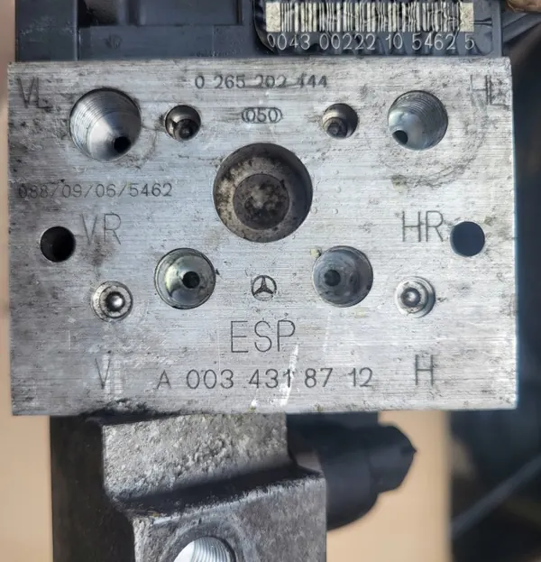 Bomba ABS ESP OEM 0265202444 Mercedes Classe S image 9