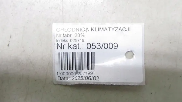 Condenseur A/C BMW X1 F48 OE 9271207 image 6