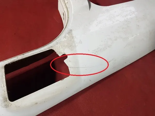 MAN TGL TGM Kabinenpfeilerabdeckung rechts OEM 81624100118 image 3