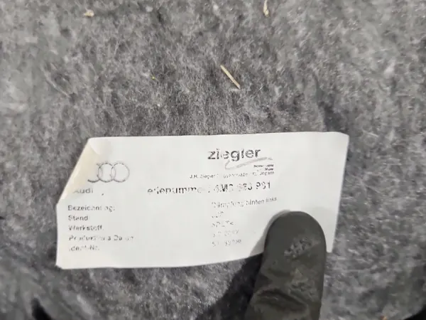 Audi Q7 II Dörrklädsel OEM 4M0867305G Vänster Bak image 5